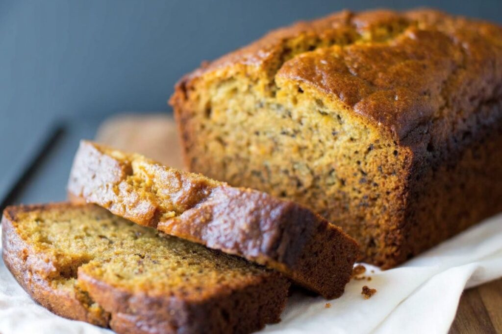 pumpkin banana loaf
