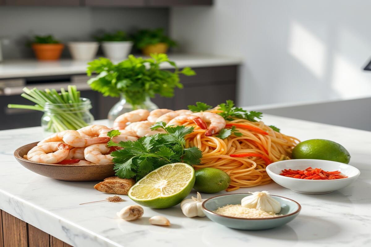 shrimp noodles recipe