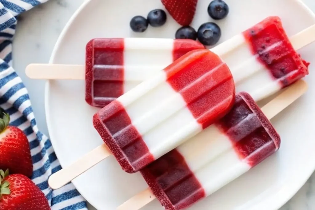 Red White And Blue Popsicle